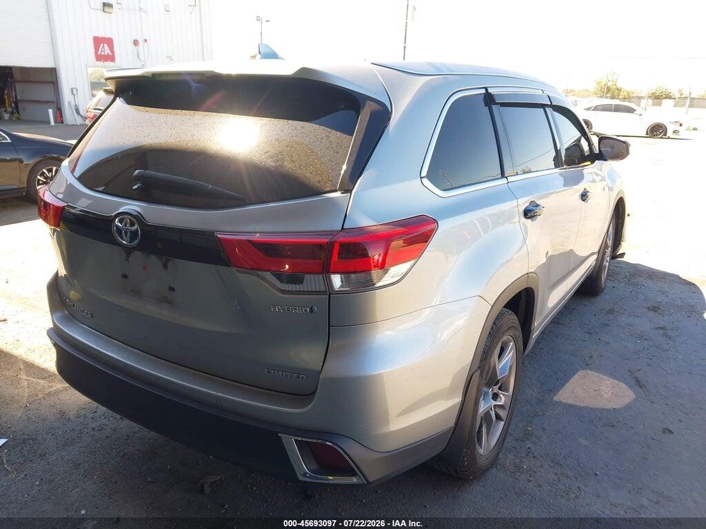5TDDGRFH4HS023112 2017 TOYOTA HIGHLANDER HYBRID photo no. 4