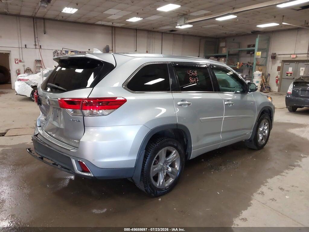 5TDDGRFH7HS028269 2017 TOYOTA HIGHLANDER HYBRID photo no. 4