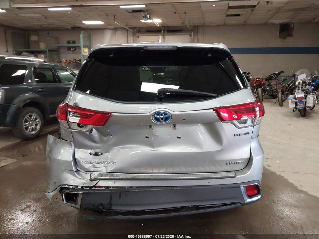 5TDDGRFH7HS028269 2017 TOYOTA HIGHLANDER HYBRID photo no. 6