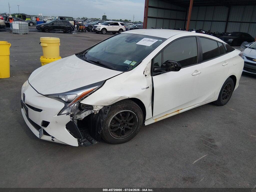 JTDKARFU0H3049956 2017 TOYOTA PRIUS photo no. 2