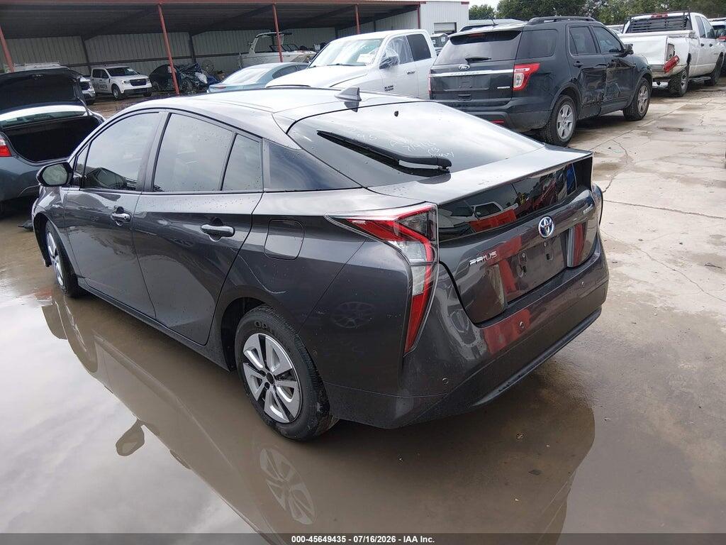 JTDKARFU2H3538245 2017 TOYOTA PRIUS photo no. 3