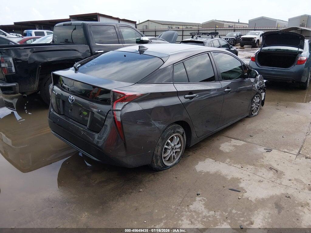 JTDKARFU2H3538245 2017 TOYOTA PRIUS photo no. 4