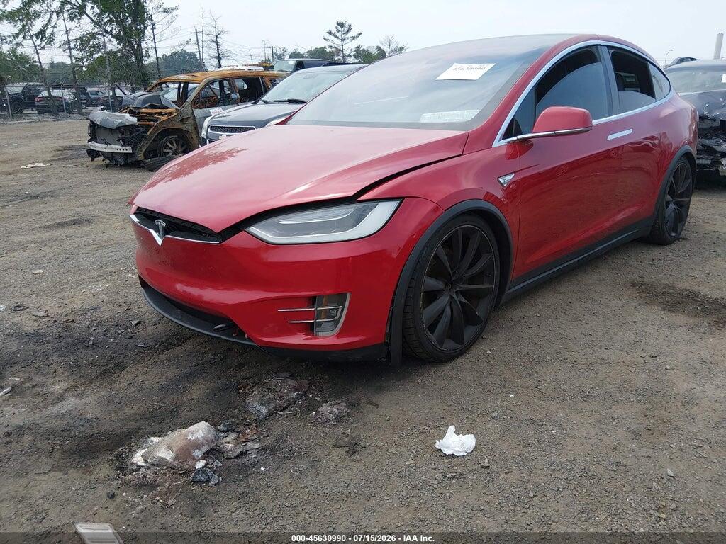 5YJXCBE21GF006123 2016 TESLA MODEL X photo no. 2