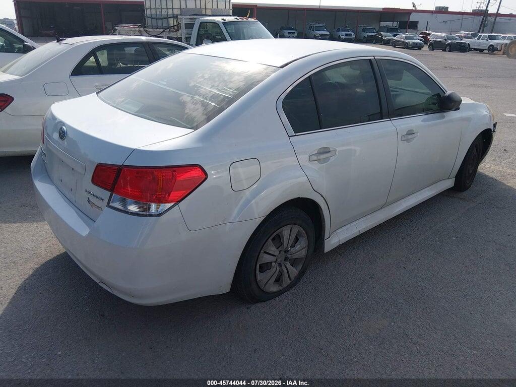 4S3BMCA66B3263015 2011 SUBARU LEGACY photo no. 4