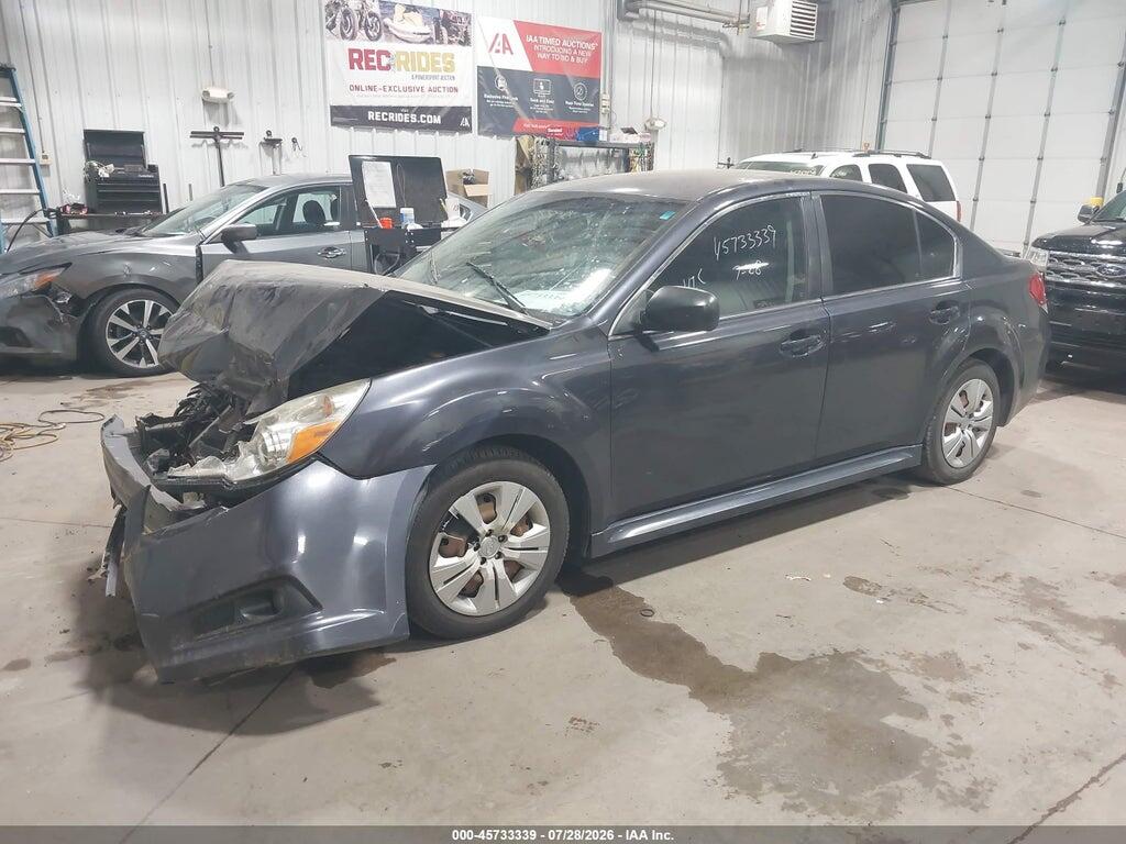 4S3BMCA68B3217217 2011 SUBARU LEGACY photo no. 2
