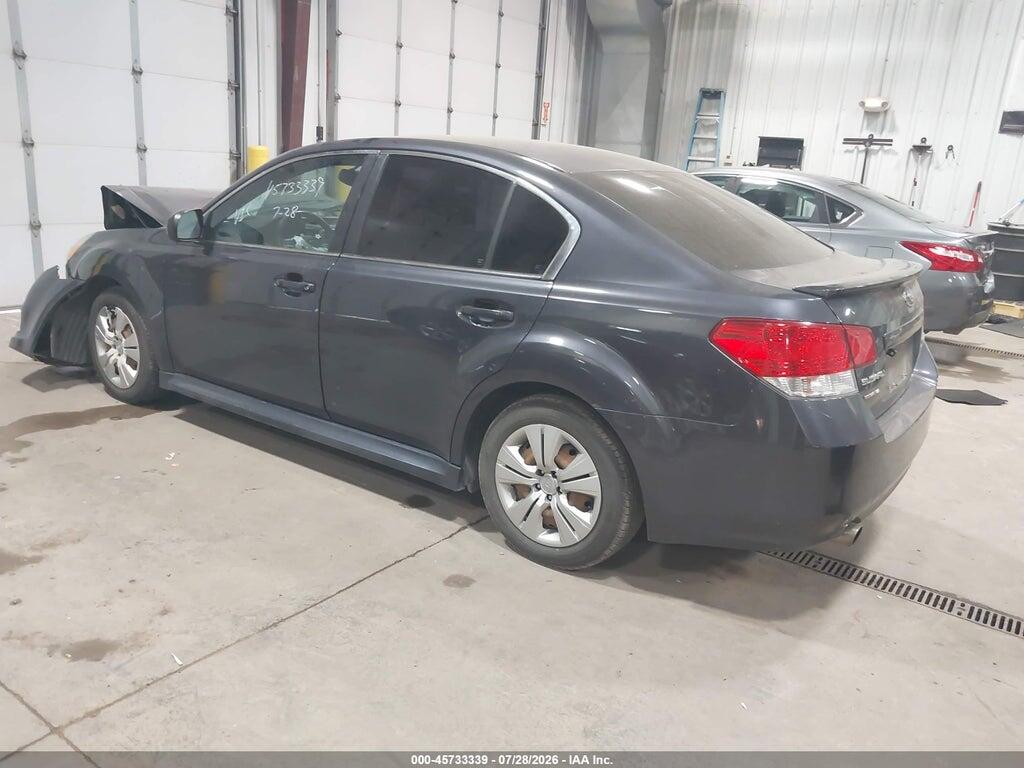 4S3BMCA68B3217217 2011 SUBARU LEGACY photo no. 3