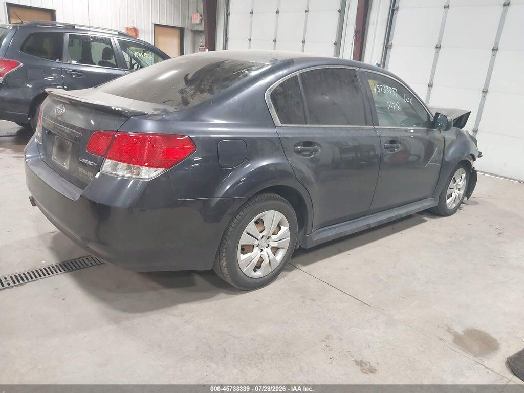 4S3BMCA68B3217217 2011 SUBARU LEGACY photo no. 4