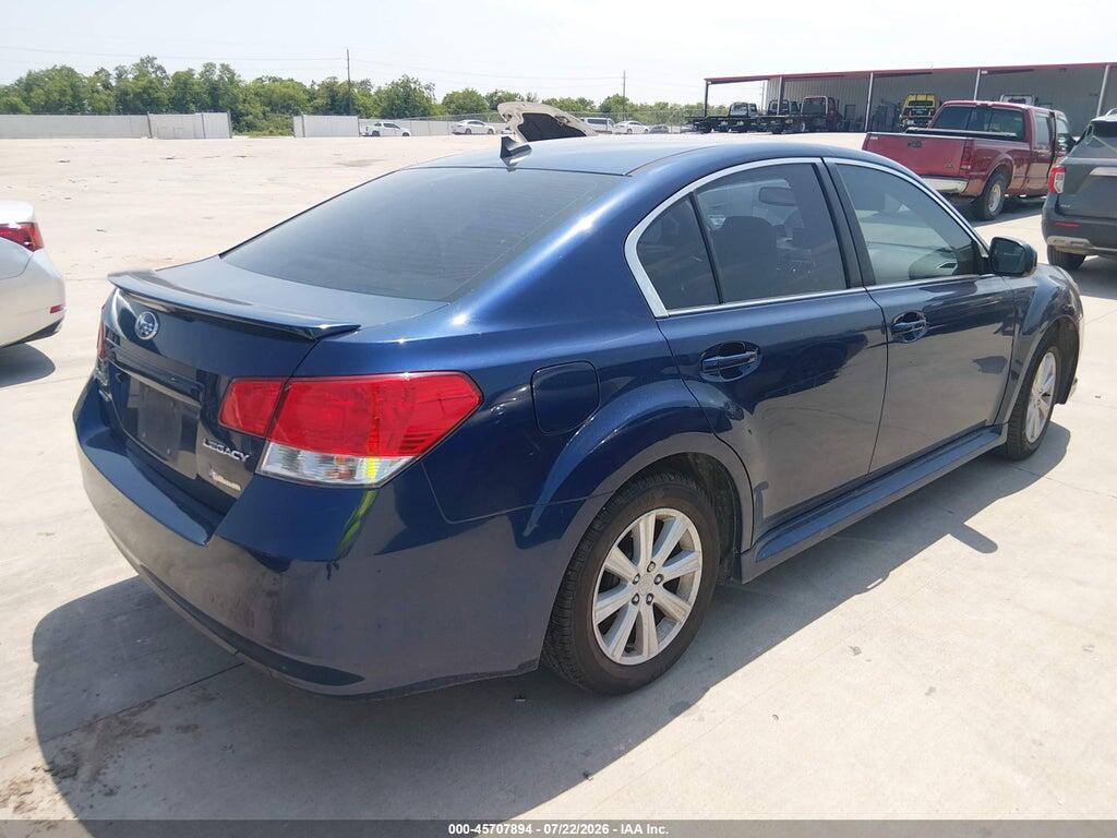 4S3BMCH67B3258105 2011 SUBARU LEGACY photo no. 4