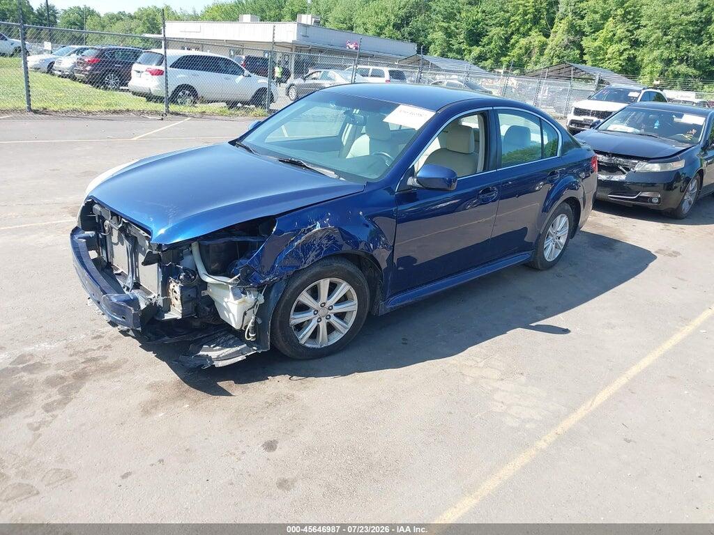4S3BMCB63B3229595 2011 SUBARU LEGACY photo no. 2