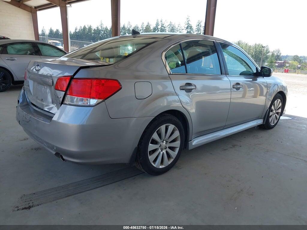 4S3BMDK61B2227047 2011 SUBARU LEGACY photo no. 4