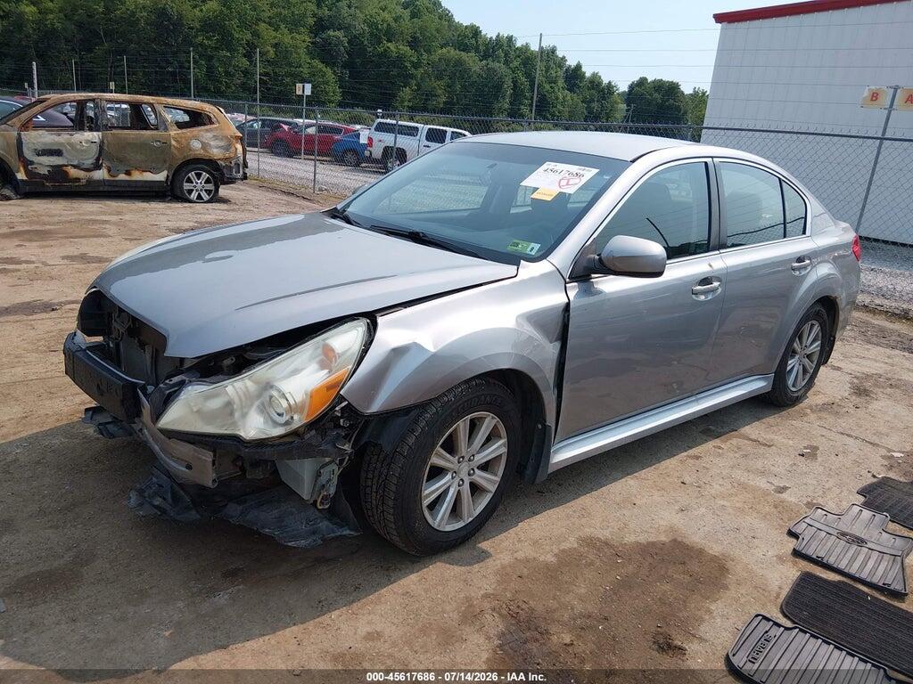 4S3BMBC63B3222476 2011 SUBARU LEGACY photo no. 2