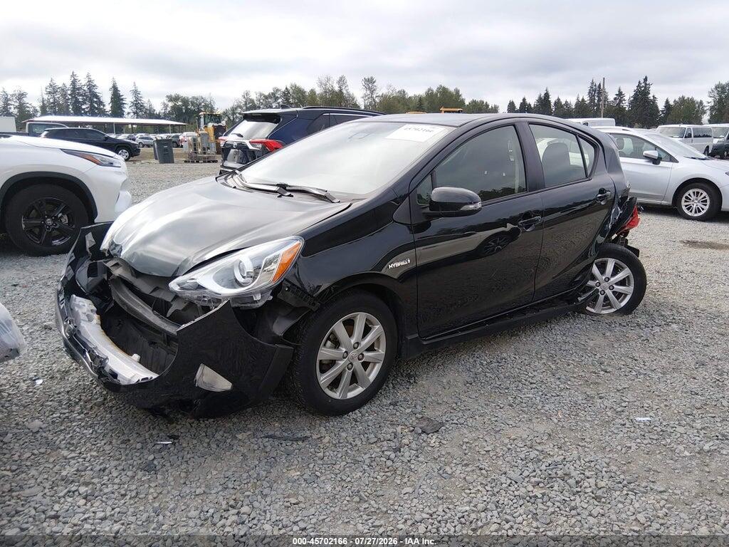 JTDKDTB34H1597598 2017 TOYOTA PRIUS C photo no. 2