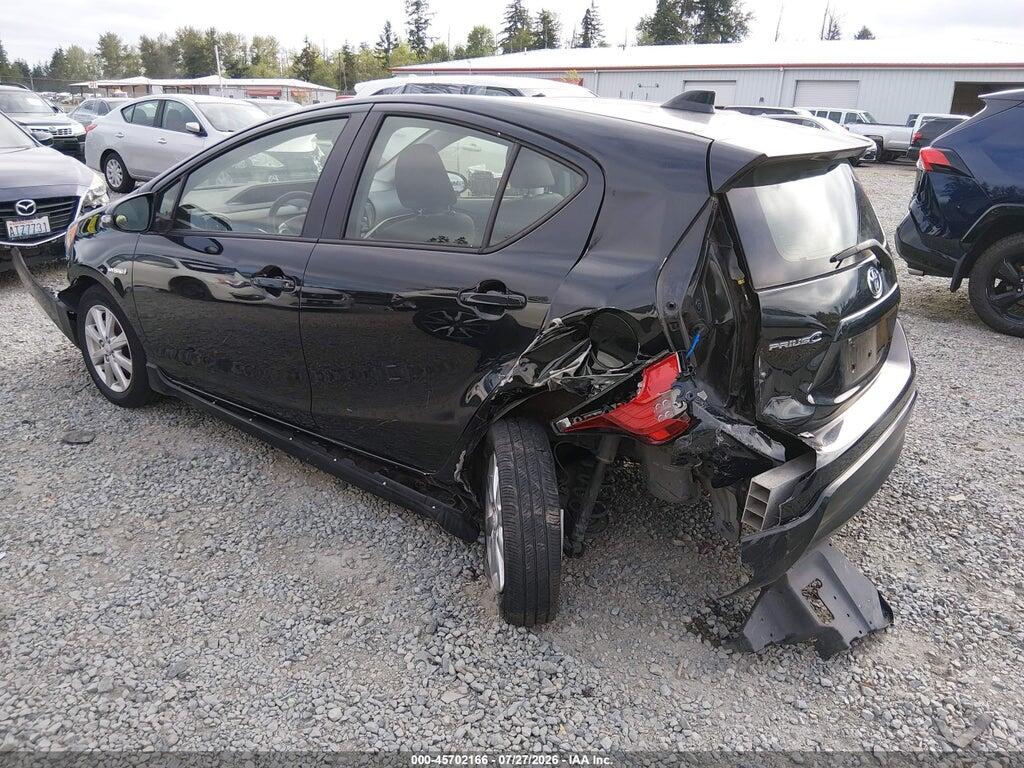 JTDKDTB34H1597598 2017 TOYOTA PRIUS C photo no. 3