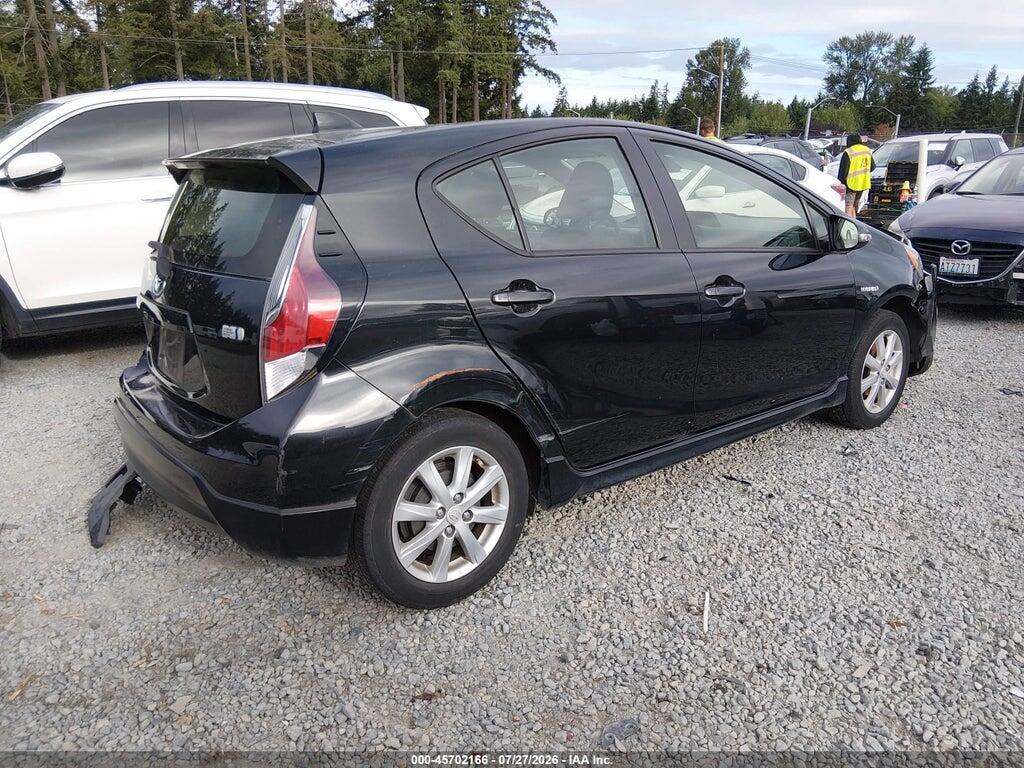JTDKDTB34H1597598 2017 TOYOTA PRIUS C photo no. 4