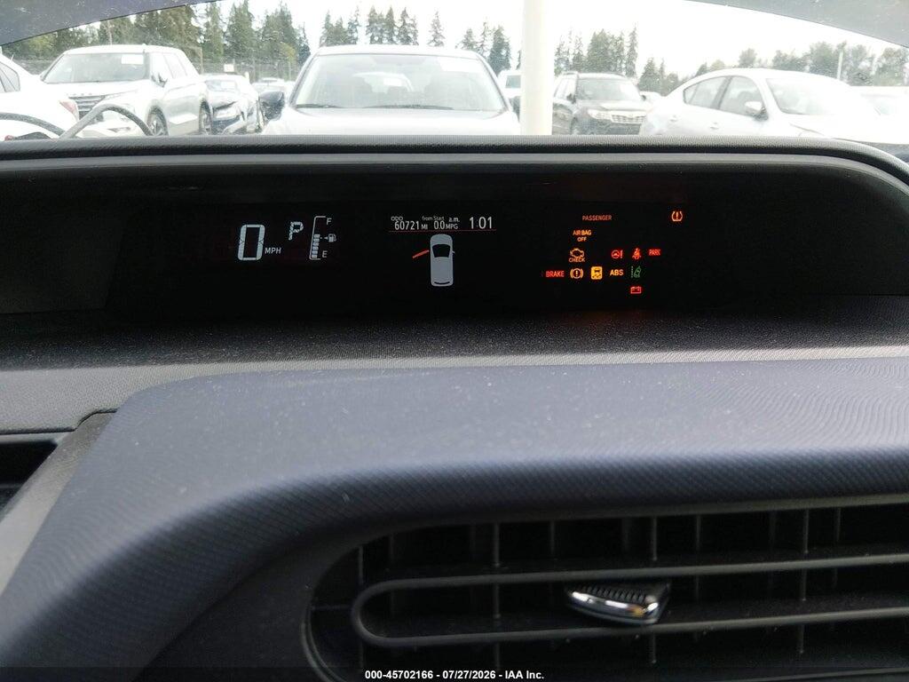 JTDKDTB34H1597598 2017 TOYOTA PRIUS C photo no. 7