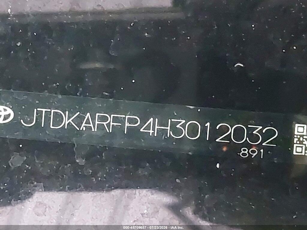 JTDKARFP4H3012032 2017 TOYOTA PRIUS PRIME photo no. 9