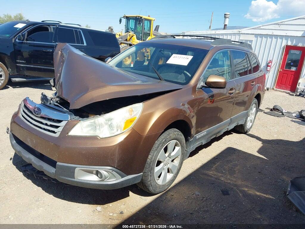 4S4BRBCC2B3380388 2011 SUBARU OUTBACK photo no. 2