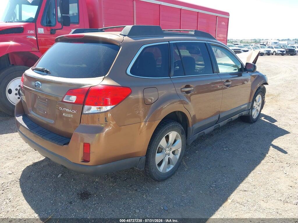 4S4BRBCC2B3380388 2011 SUBARU OUTBACK photo no. 4