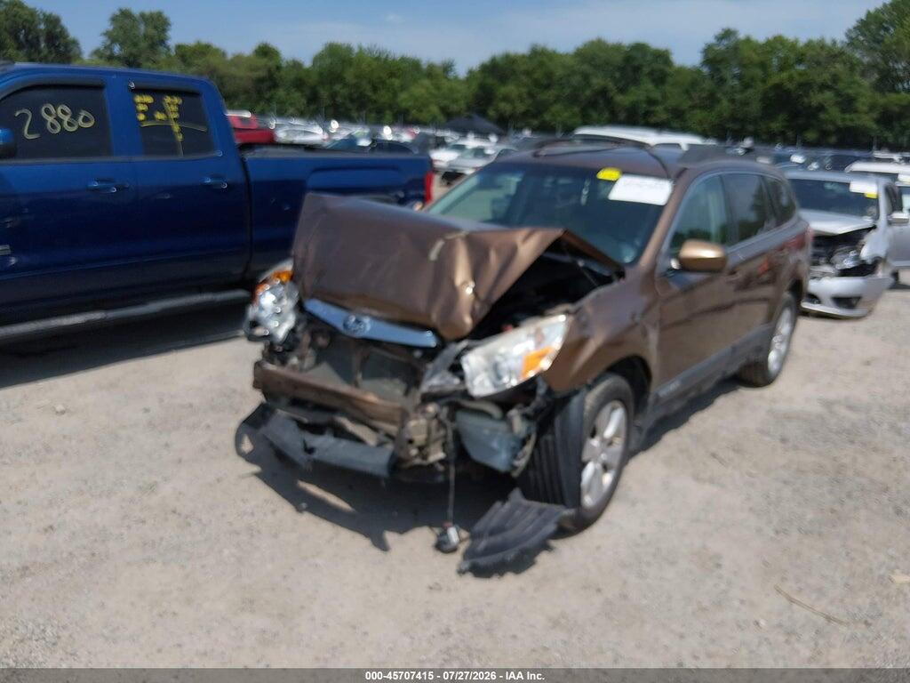 4S4BRCGC3B3432949 2011 SUBARU OUTBACK photo no. 2