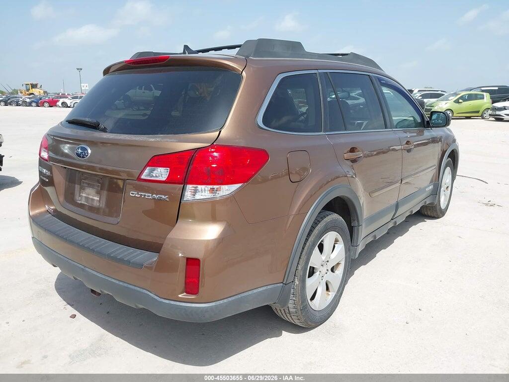 4S4BRBLC9B3410017 2011 SUBARU OUTBACK photo no. 4