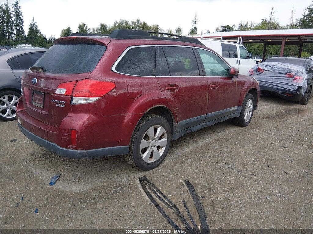 4S4BRBCC0B3379935 2011 SUBARU OUTBACK photo no. 4