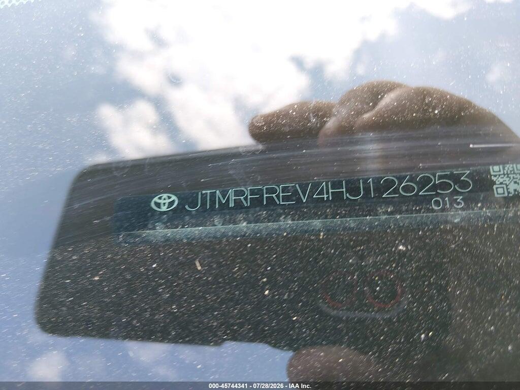 JTMRFREV4HJ126253 2017 TOYOTA RAV4 photo no. 9