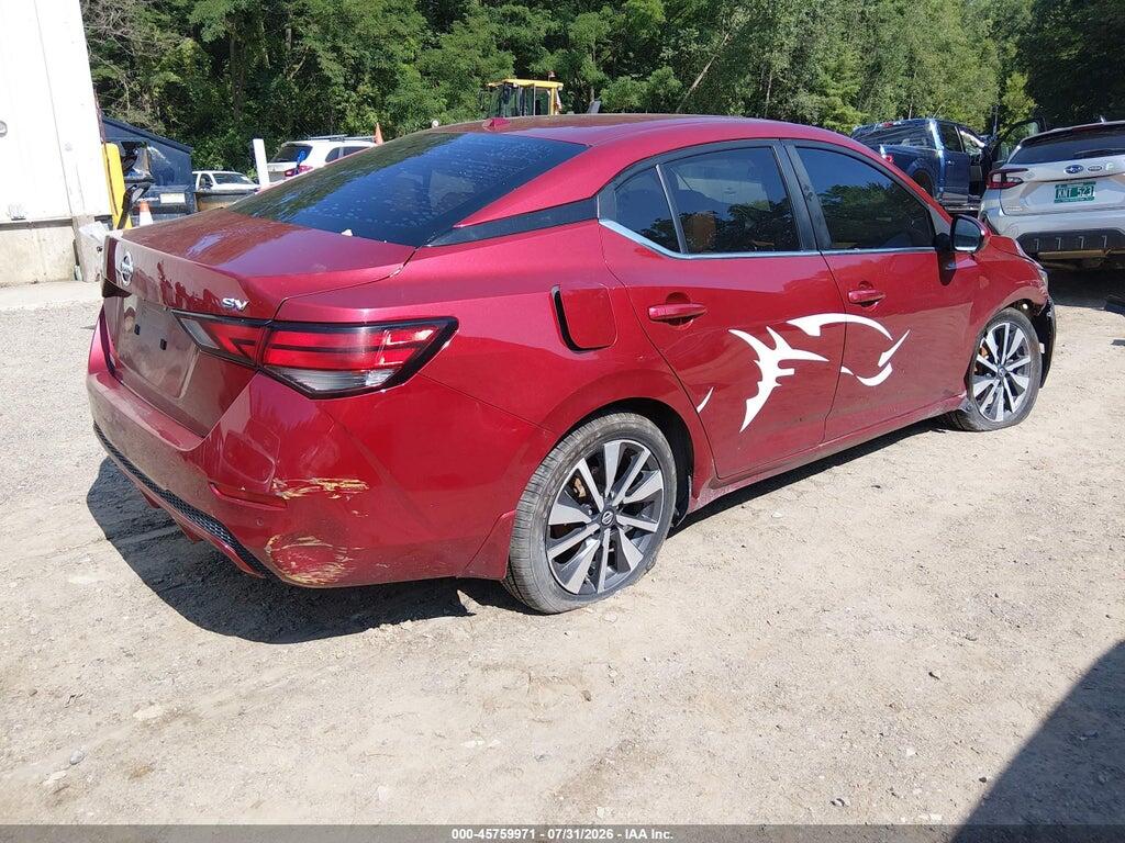 3N1AB8CV8MY215824 2021 NISSAN SENTRA photo no. 4