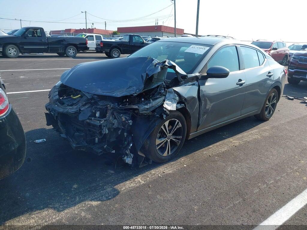 3N1AB8CV0MY256237 2021 NISSAN SENTRA photo no. 2