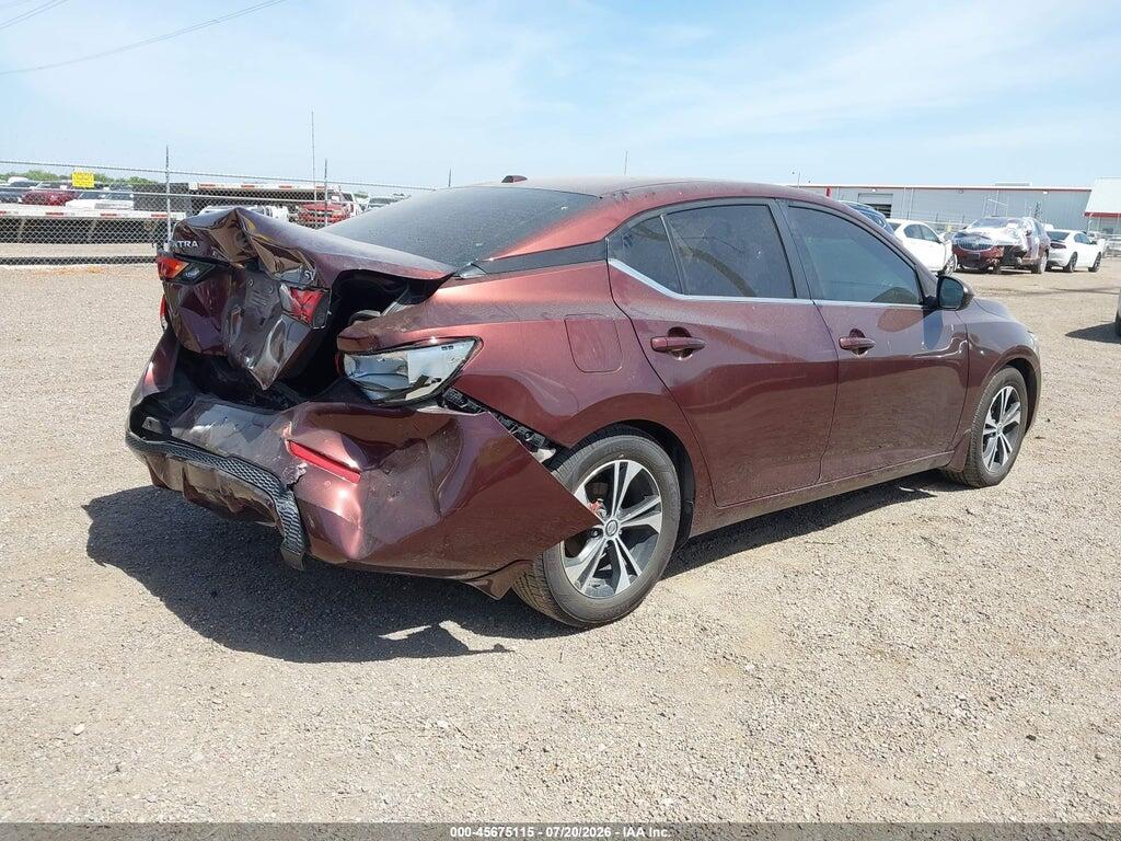 3N1AB8CV4MY328640 2021 NISSAN SENTRA photo no. 4