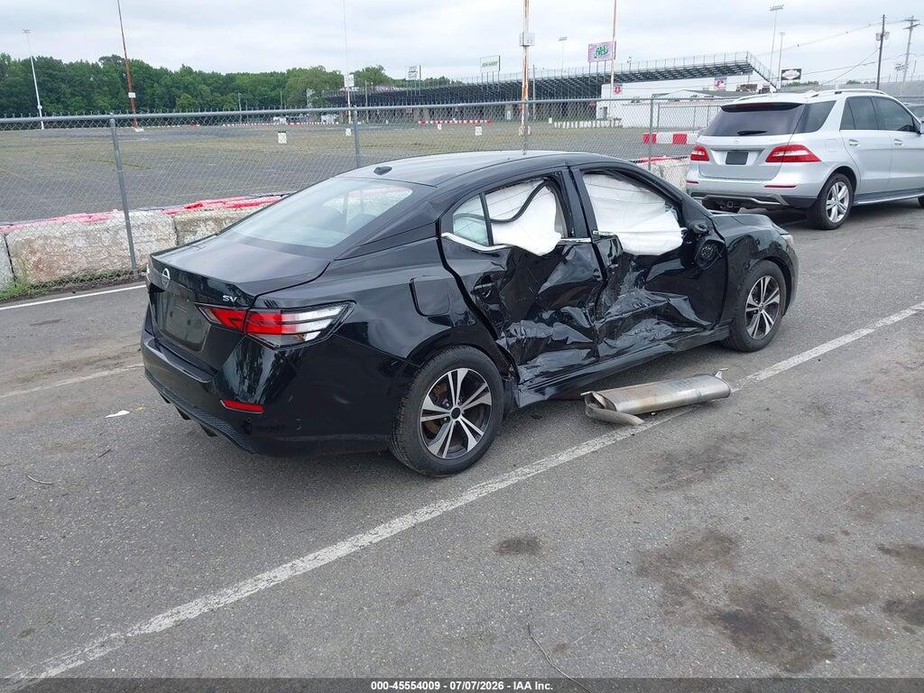 3N1AB8CV0MY210326 2021 NISSAN SENTRA photo no. 4