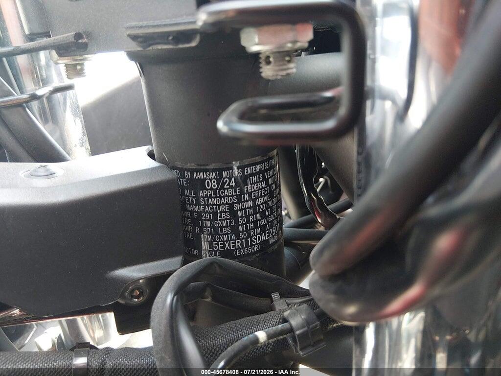 ML5EXER11SDAE2501 2025 KAWASAKI EX650 photo no. 10