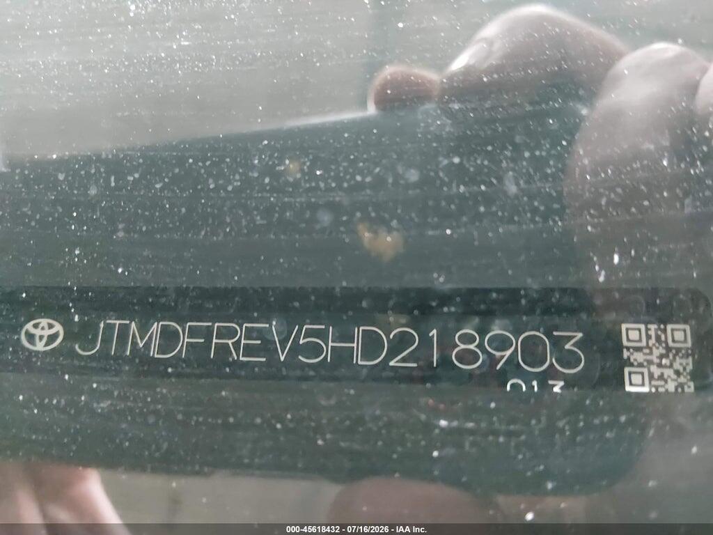 JTMDFREV5HD218903 2017 TOYOTA RAV4 photo no. 9