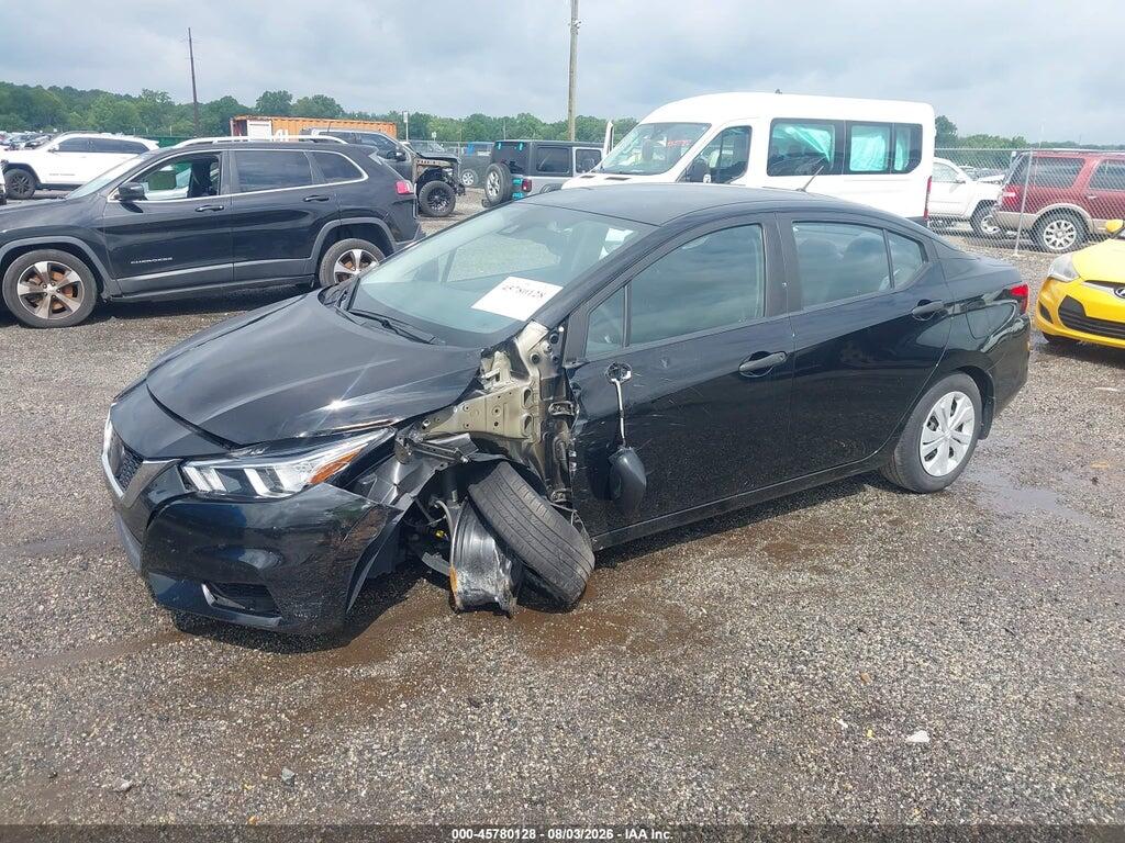 3N1CN8DV5ML893930 2021 NISSAN VERSA photo no. 2