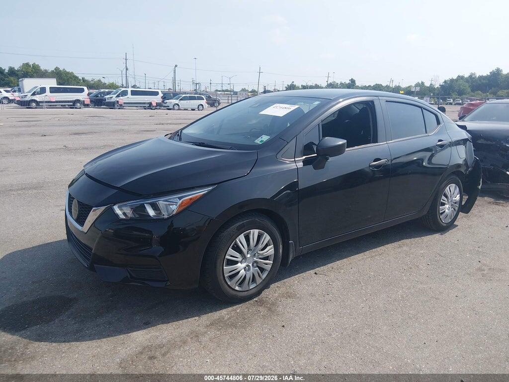 3N1CN8DV0ML897562 2021 NISSAN VERSA photo no. 2