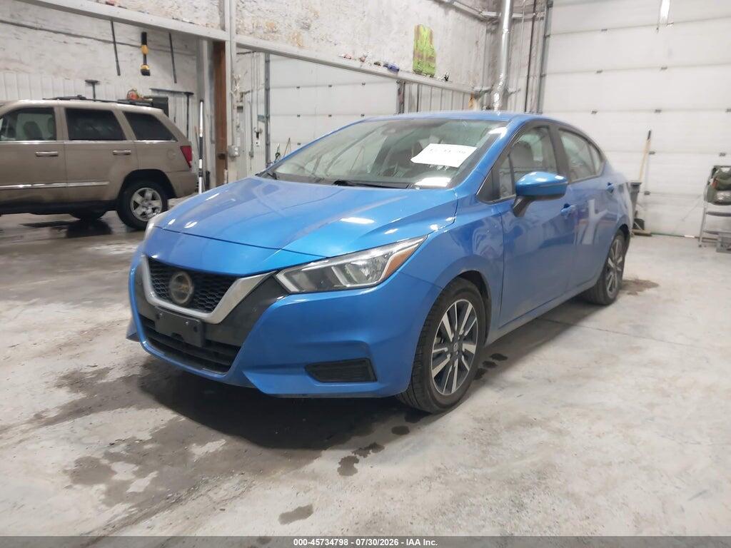 3N1CN8EV1ML874905 2021 NISSAN VERSA photo no. 2