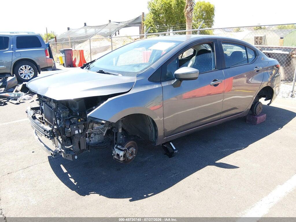 3N1CN8EV1ML884382 2021 NISSAN VERSA photo no. 2