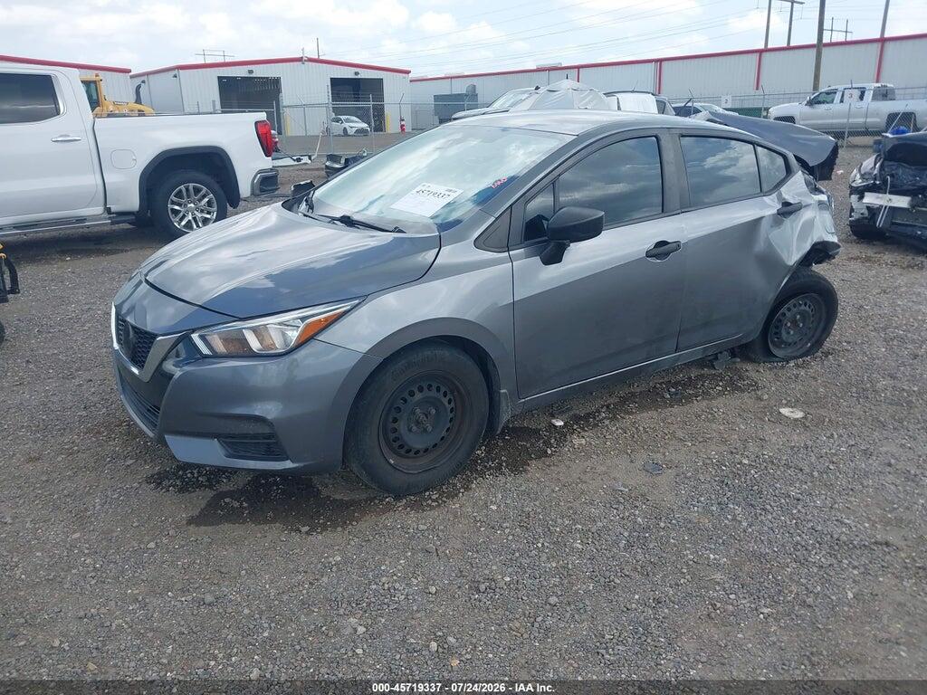 3N1CN8DV5ML920012 2021 NISSAN VERSA photo no. 2