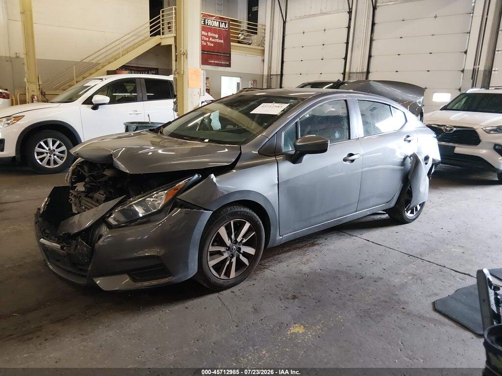 3N1CN8EV3ML869205 2021 NISSAN VERSA photo no. 2