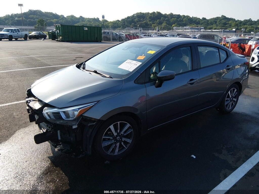 3N1CN8EV4ML886305 2021 NISSAN VERSA photo no. 2