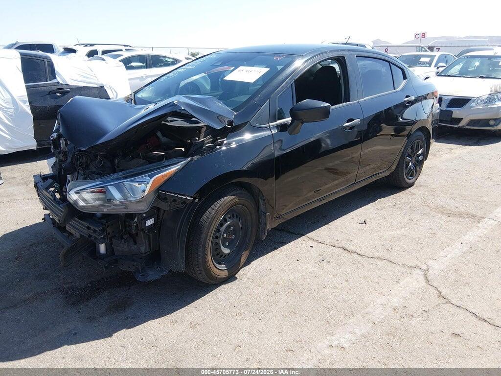 3N1CN8DV1ML879278 2021 NISSAN VERSA photo no. 2