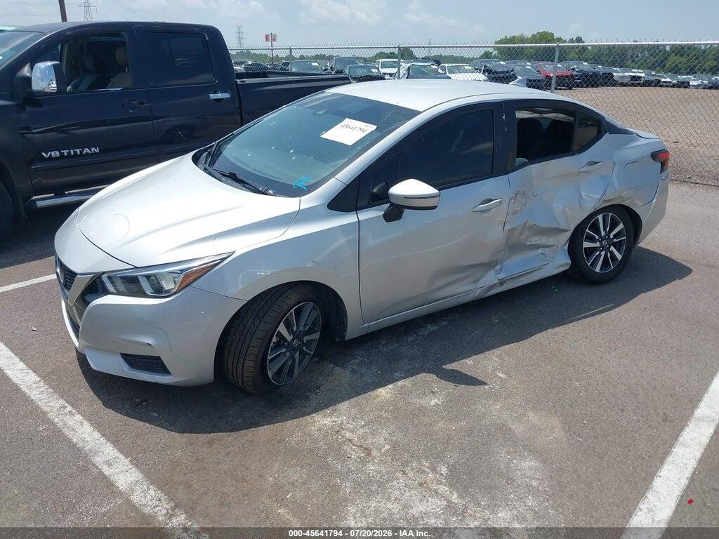 3N1CN8EV5ML864491 2021 NISSAN VERSA photo no. 2