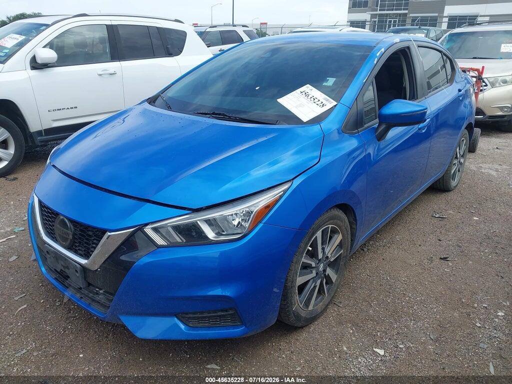 3N1CN8EV9ML840467 2021 NISSAN VERSA photo no. 2