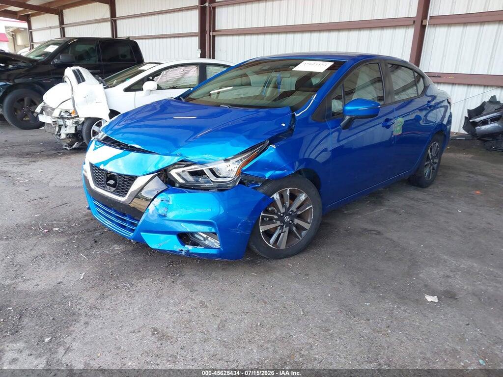 3N1CN8EV2ML852573 2021 NISSAN VERSA photo no. 2