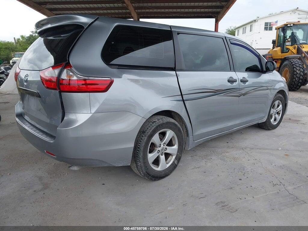 5TDZZ3DC3HS791961 2017 TOYOTA SIENNA photo no. 4