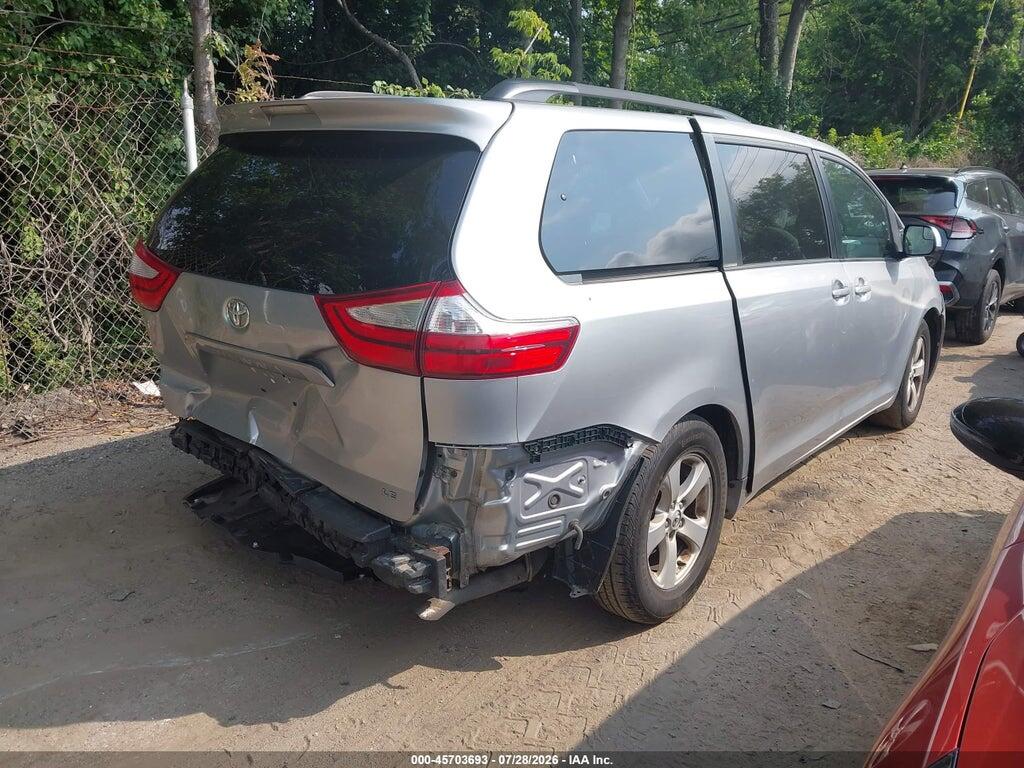 5TDKZ3DC7HS865335 2017 TOYOTA SIENNA photo no. 4