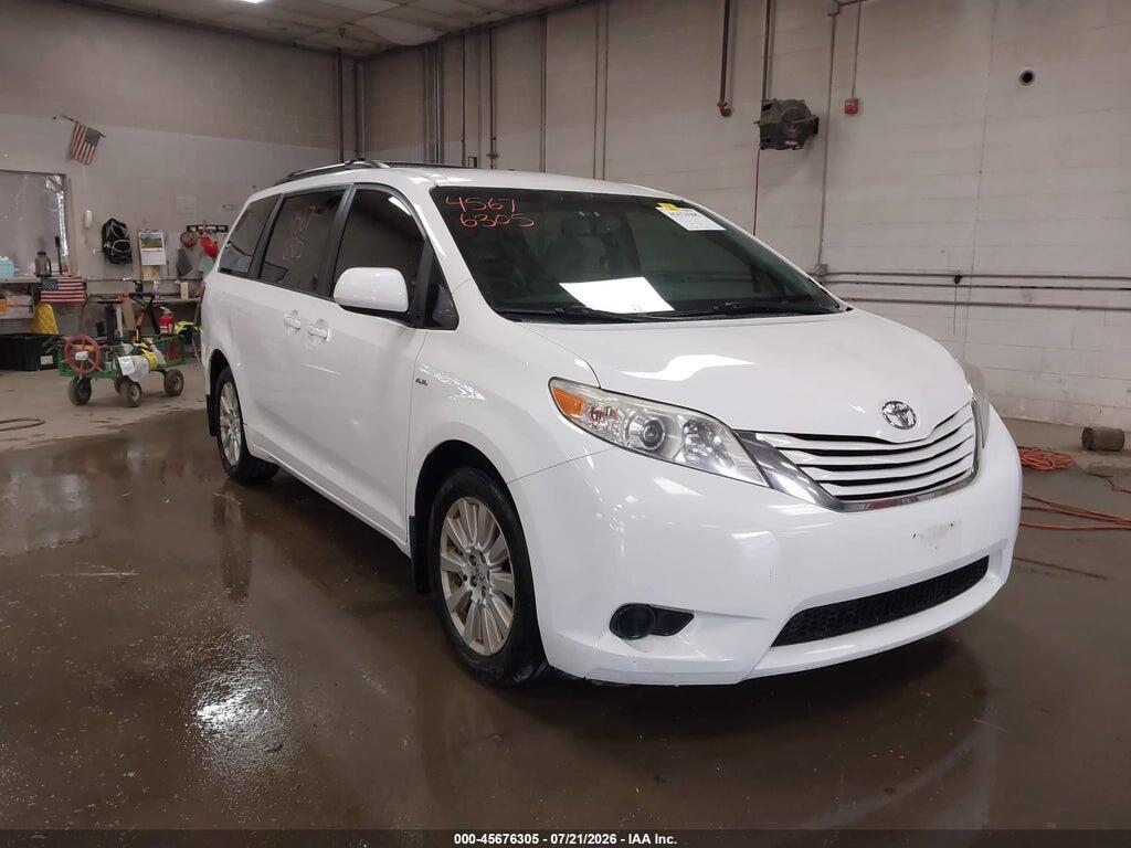 5TDJZ3DC2HS166142 2017 TOYOTA SIENNA photo no. 1