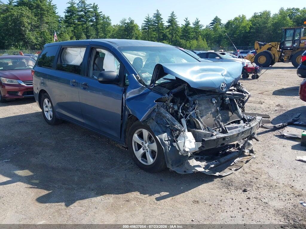 5TDZZ3DC0HS776298 2017 TOYOTA SIENNA photo no. 1