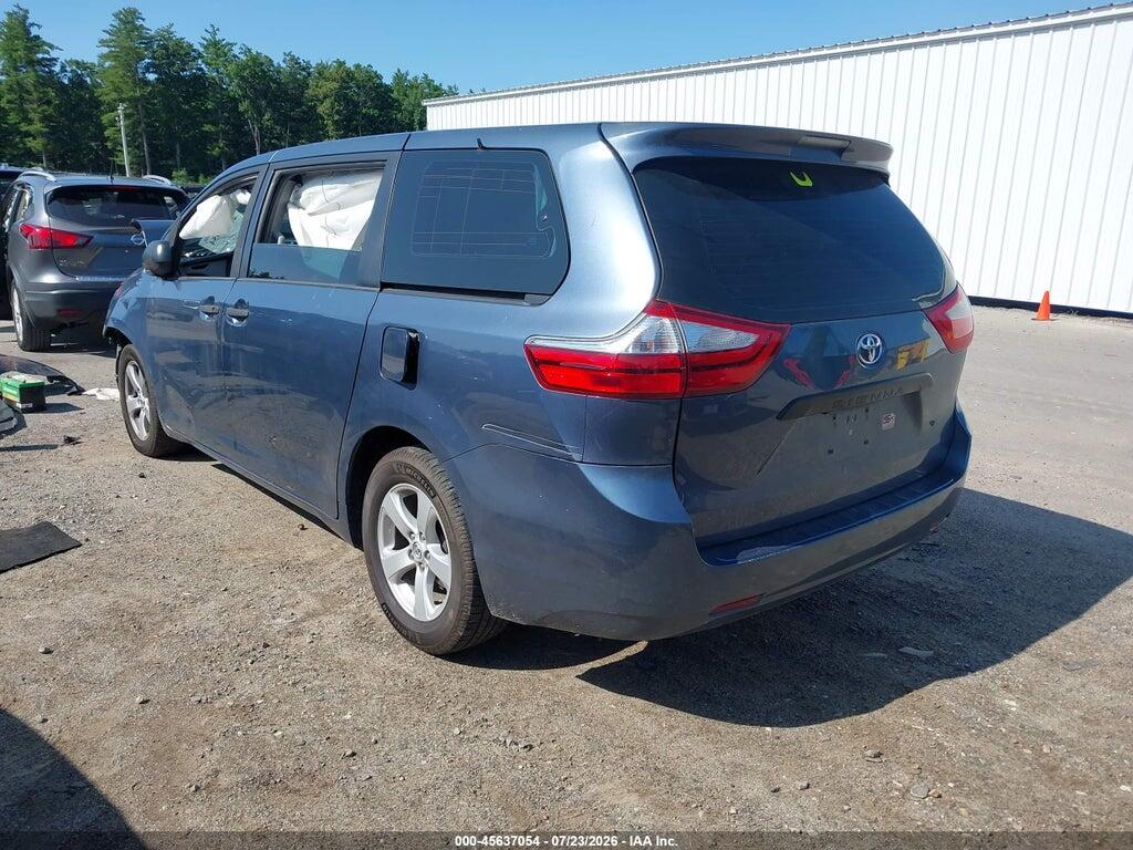5TDZZ3DC0HS776298 2017 TOYOTA SIENNA photo no. 3