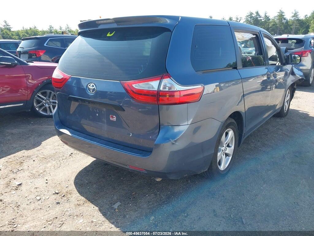 5TDZZ3DC0HS776298 2017 TOYOTA SIENNA photo no. 4