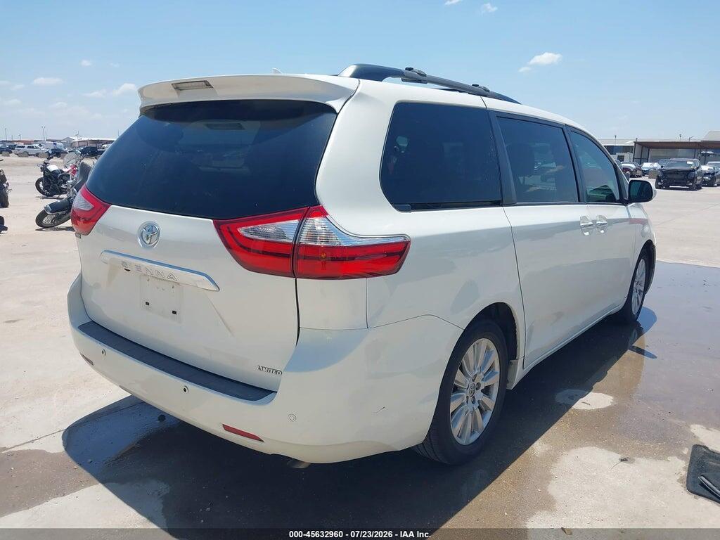 5TDYZ3DC7HS849517 2017 TOYOTA SIENNA photo no. 4